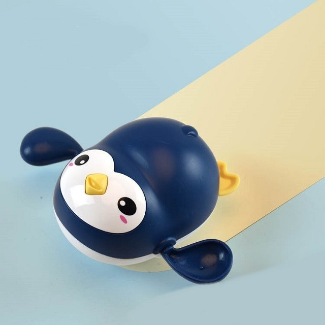 Jucarii de baie pentru copii, Flippy, pinguinul albastru [3]