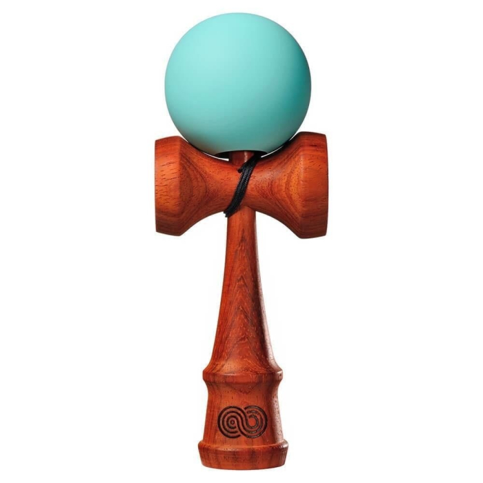 Kendama USA Kaizen Padauk Wood Silk Matte KZN202 Turcoaz [2]