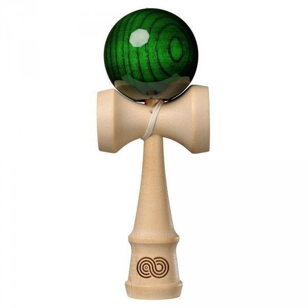 Kendama USA Kaizen Translucid KZN403 Verde [2]