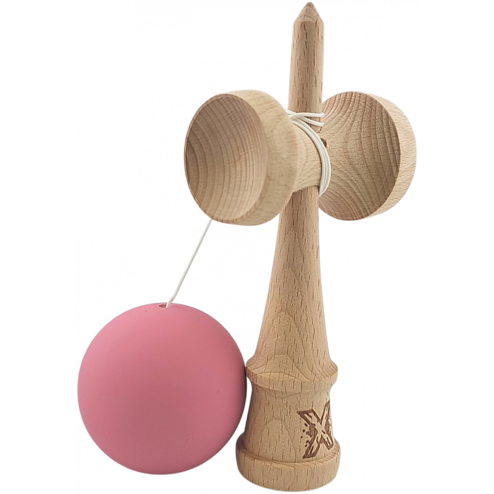 Kendma X Originala, Profesionala, Flippy, din Lemn, Rubber Grip, Roz [3]