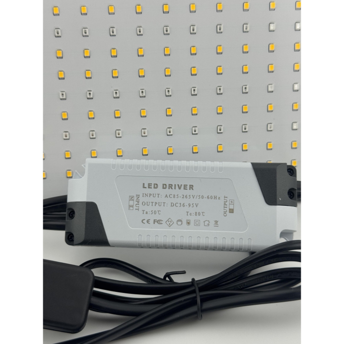 Lampa Crestere Plante, Flippy, Model Keel Edge, 500 LED, 85-265 V, 45 W, Spectru Alb Cald, Rosu si Albastru, 30 x 30 cm, Negru [5]