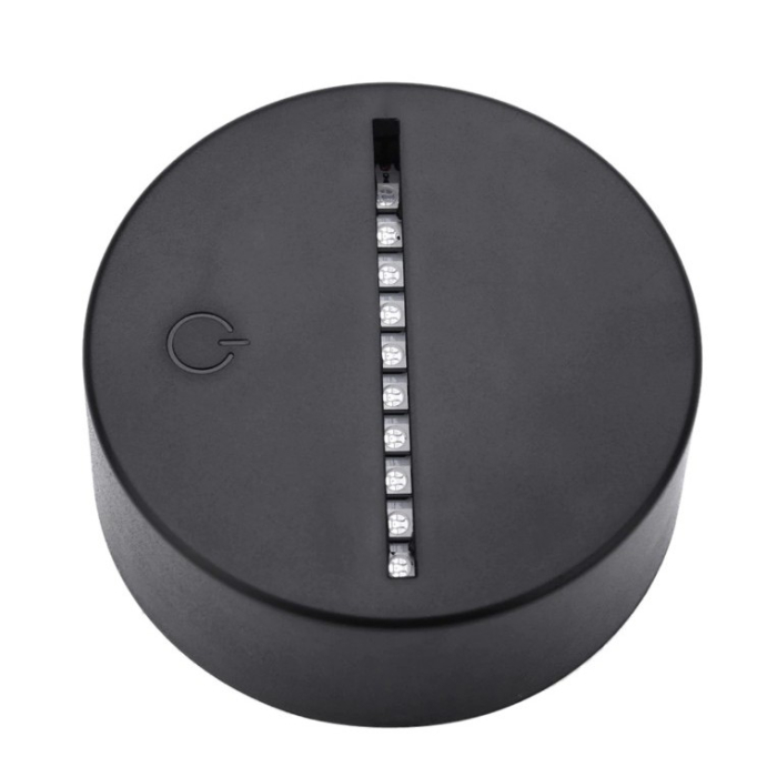 Lampa de Craciun cu Telecomanda si Baterii/USB 3D Model Caciula Mosului Multicolor [7]