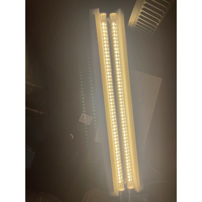 Lampa dubla pentru cresterea plantelor Flippy, 50 cm, T5, tehnologie LED, nu afecteaza plantele, potrivit pentru intregul ciclu de crestere, lumina alb calda [11]