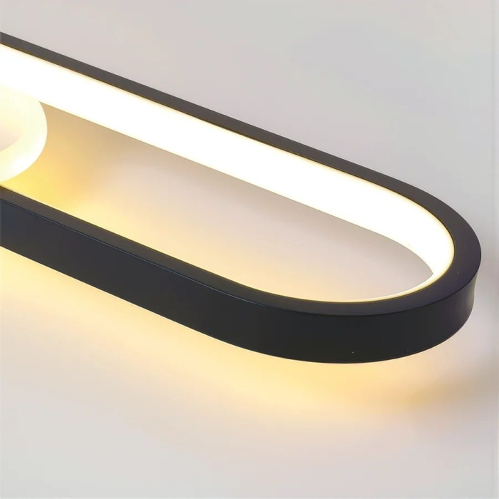 Lustra LED cu Proiector Reglabil FISSO Camilla 49W, lumina 3000/4000/6000k, Negru [3]