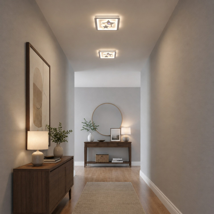 Lustra LED KATHLEEN RGB 25W, lumina Calda/Neutra, Alb [3]