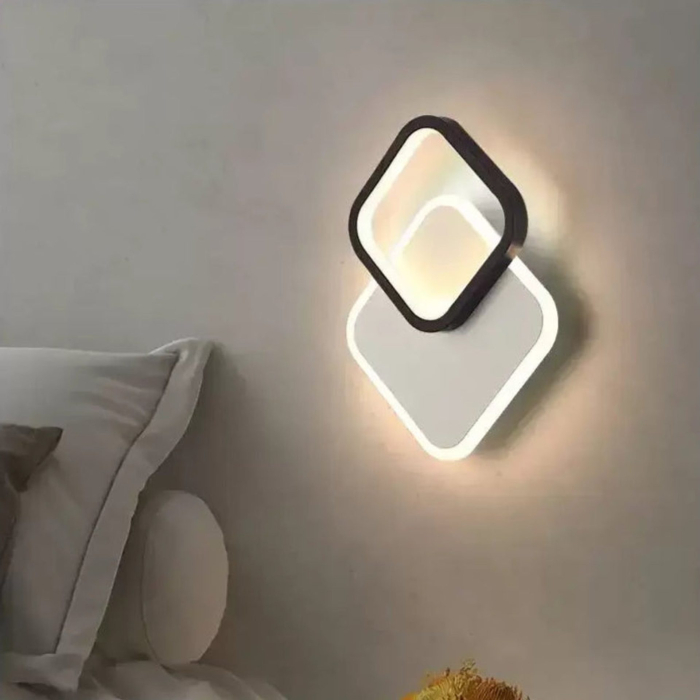 Lustra LED MARCELO 30W, lumina Rece/Calda/Neutra Alb Negru [4]