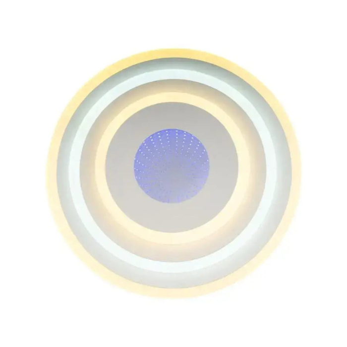 Lustra LED NIVARA 3D 20W, Diametru 30cm, lumina Rece/Calda/Neutra, Alb [3]