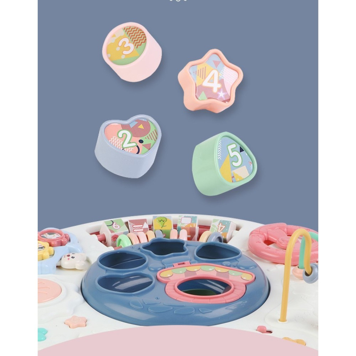 Masa educativa pentru copii cu accesorii, fara margini ascutite [6]