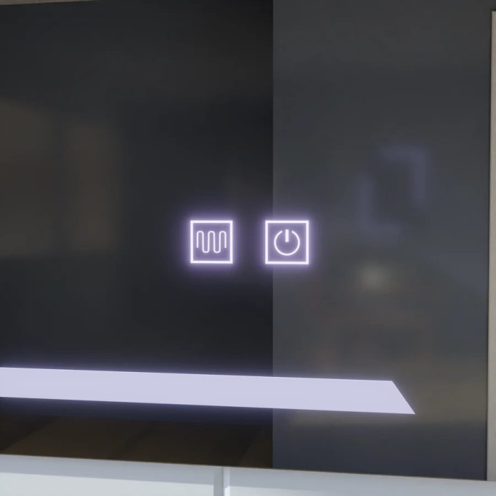 Oglinda LED Rectangulara, 50x70cm, ECLISSA Touch, Sistem Dezaburire, Dimabila [2]