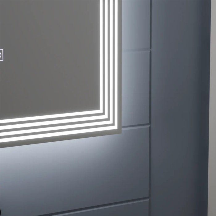 Oglinda LED Rectangulara, Dezaburire, 50x70cm, ADIS Basic Touch [2]