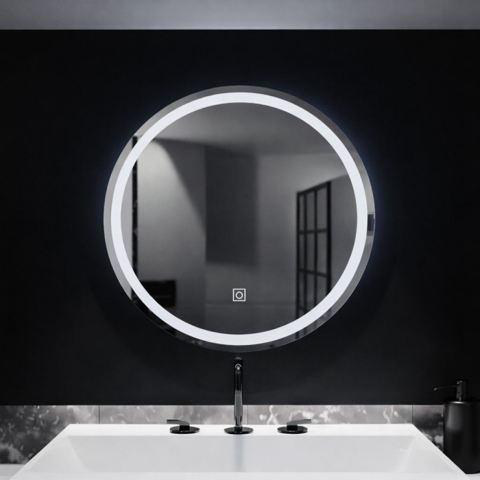 Oglinda LED Rotunda, 50cm, Basic Touch [5]