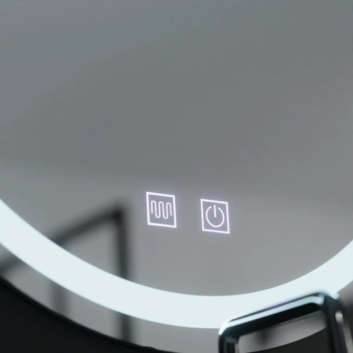 Oglinda LED Rotunda 50cm Lucea Touch Sistem Dezaburire [2]