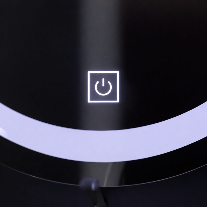 Oglinda LED Touch Gallio , Diametru 60cm, Lumina Rece 6000K, Sticla [6]