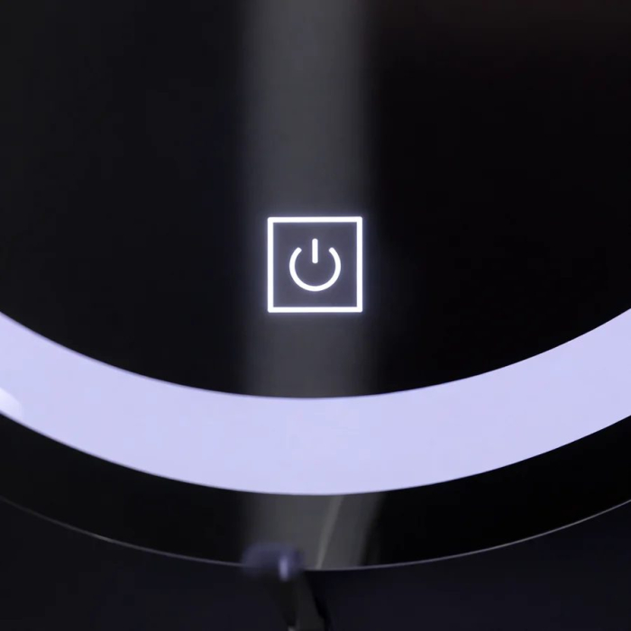 Oglinda LED Touch Gallio , Diametru 60cm, Lumina Rece 6000K, Sticla [2]