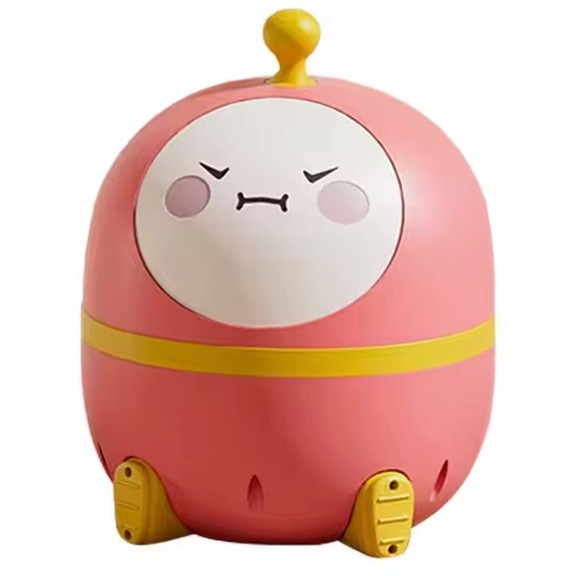 Olita 2in1, Flippy, Model Ou, cu Reductor WC, din Plastic, cu Muzica si Lumini, 29 x 29 x 22 cm, Roz [1]