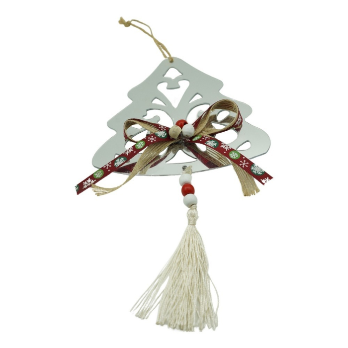 Ornament brad, Flippy, Brad, Argintiu, Lucios, 14*26CM, Acril, Interior/ Exterior [1]