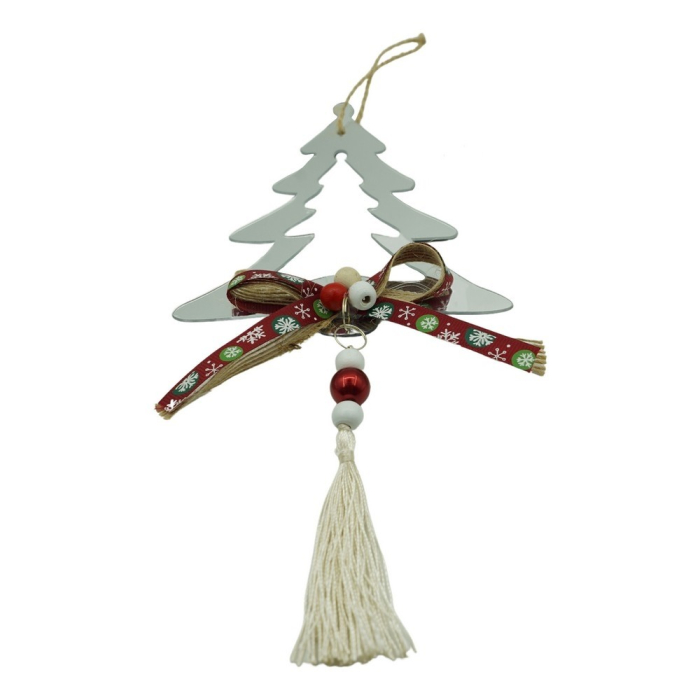 Ornament brad, Flippy, Brad, Argintiu, Lucios, 14*26CM, Acril, Interior/ Exterior [1]