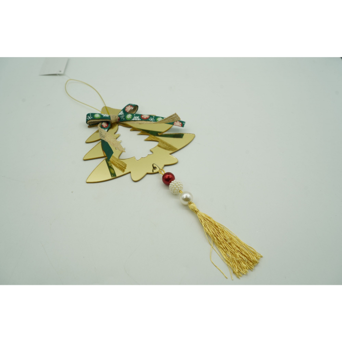 Ornament brad, Flippy, Brad, Auriu, Lucios, 14*26CM, Acril, Interior/ Exterior [4]