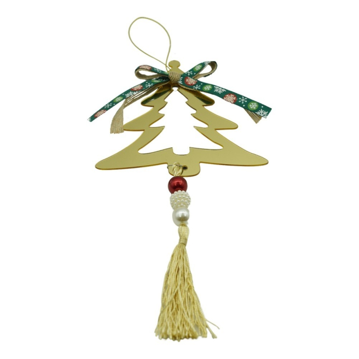 Ornament brad, Flippy, Brad, Auriu, Lucios, 15*28CM, Acril, Interior/ Exterior [1]