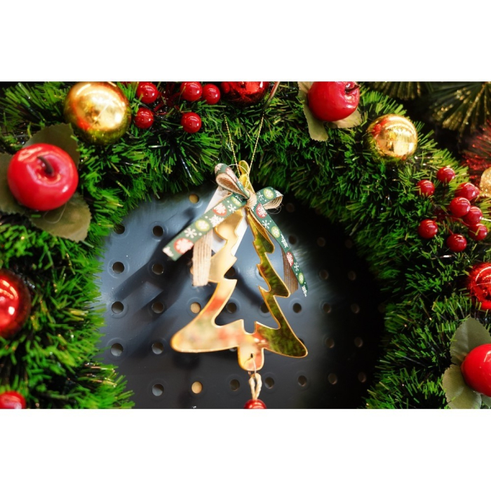 Ornament brad, Flippy, Brad, Auriu, Lucios, 15*28CM, Acril, Interior/ Exterior [9]