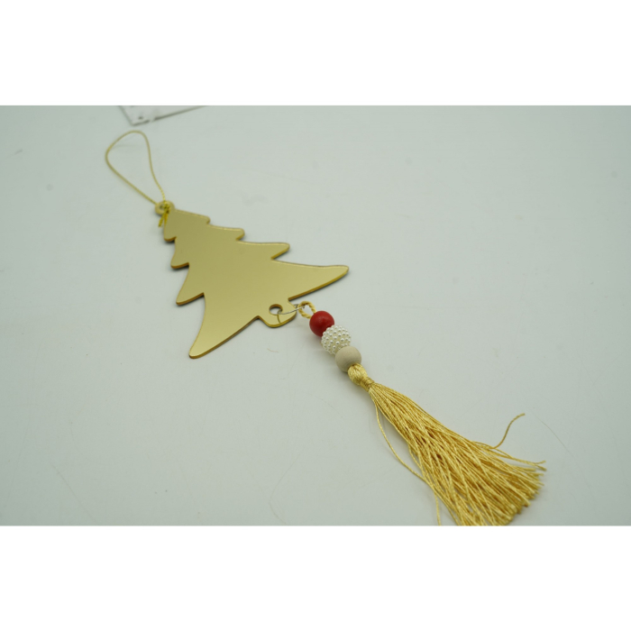 Ornament brad, Flippy, Brad, Auriu, Lucios, 8*23CM, Acril, Interior/ Exterior [5]