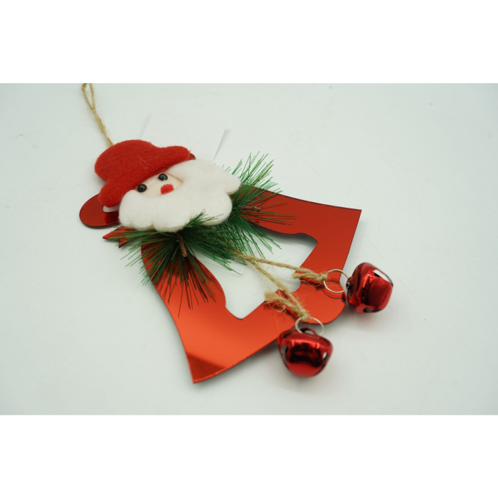 Ornament brad, Flippy, Clopotel, Rosu, Lucios, 15*20CM, Acril, Interior/ Exterior [2]