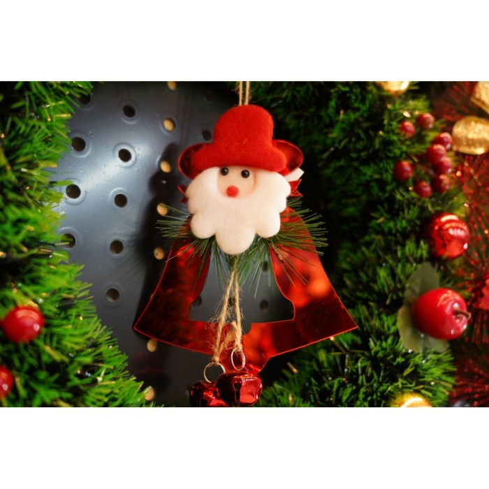 Ornament brad, Flippy, Clopotel, Rosu, Lucios, 15*20CM, Acril, Interior/ Exterior [9]