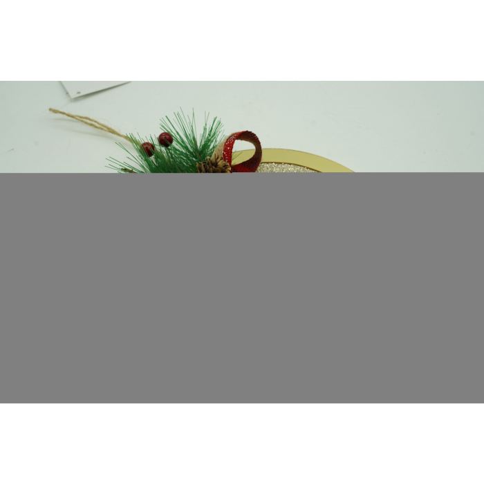 Ornament brad, Flippy, Pasare, Auriu, Lucios, 17*17CM, Acril, Interior/ Exterior [7]