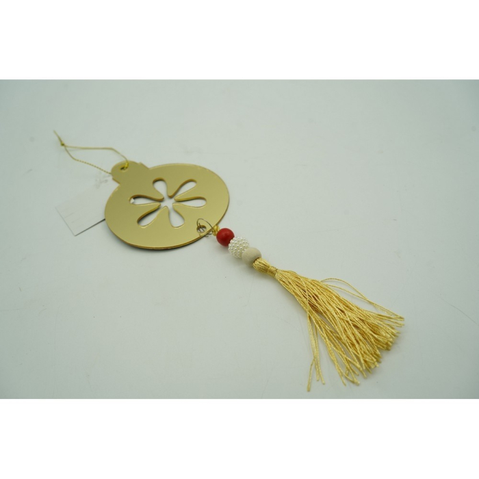 Ornament brad, Flippy, Rotund, Auriu, Lucios, 10*23CM, Acril, Interior/ Exterior [8]