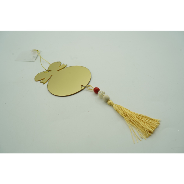 Ornament brad, Flippy, Rotund, Auriu, Lucios, 10*23CM, Acril, Interior/ Exterior [4]