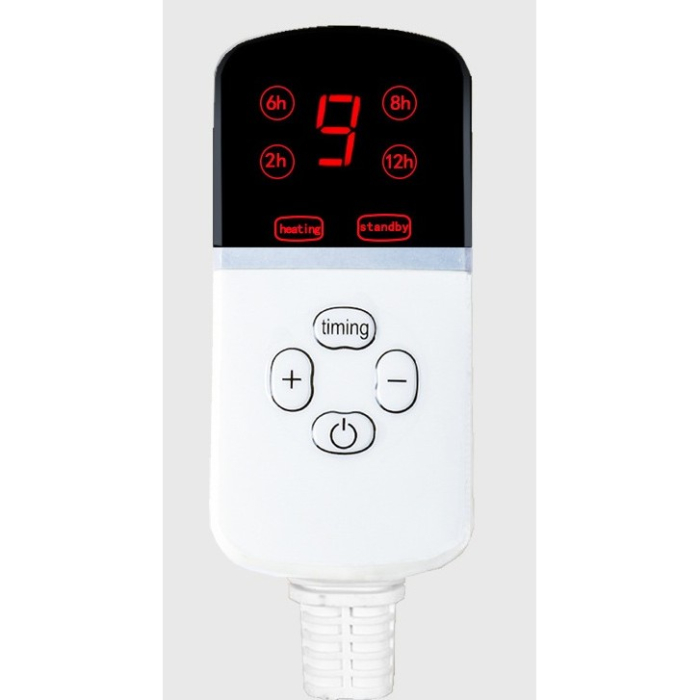 Patura electrica pentru animale de companie cu tub anti-muscatura, perna pentru caini, 45 x 45 cm, 28 W,  9 trepte de reglaj perna pentru pisici, anti-alunecare, gri-When upgrading the full steel pipe [5]