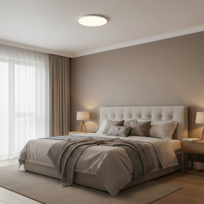 Plafoniera LED SOLIS 47cm 69W Lumina Rece Alb [9]
