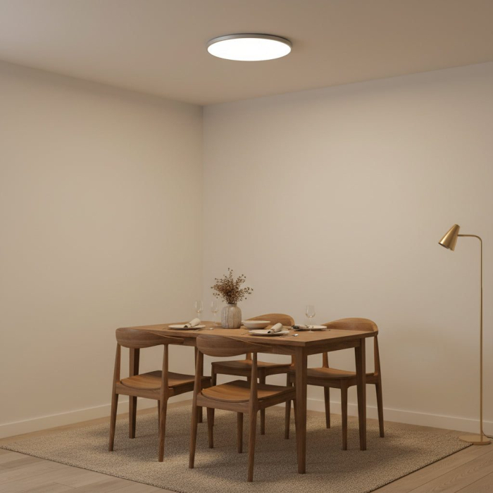 Plafoniera LED SOLIS 47cm 69W Lumina Rece Alb [10]