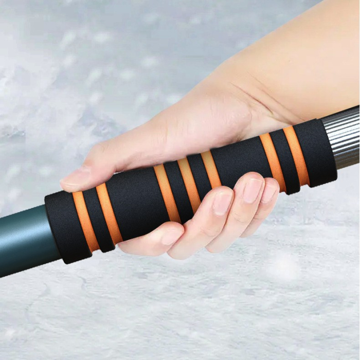 Racleta Auto pentru Zapada cu Doua Capete, Flippy, Dezapezire Masina, cu Maner Lung, Ergonomica, Detasabila, pentru Geamuri si Caroserie, Usor de Utilizat, 48 cm- 78 cm, Verde Inchis [2]