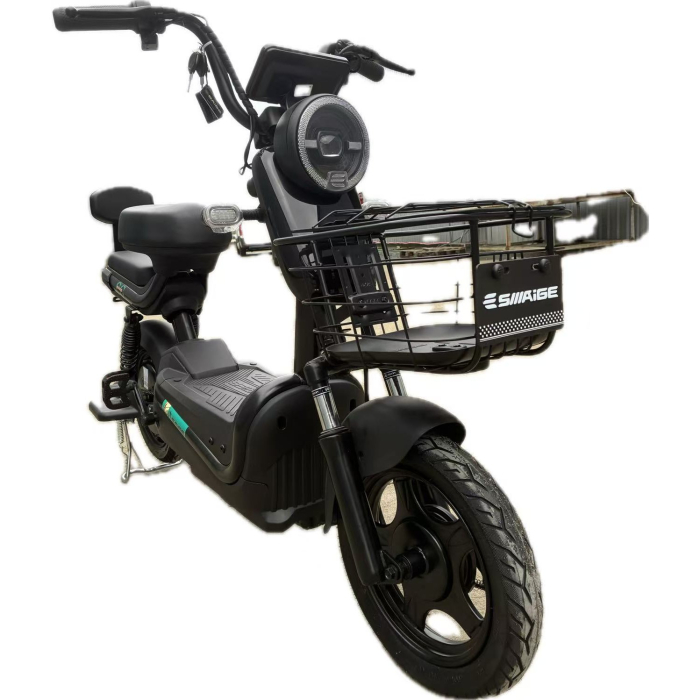 Scuter Electric KG, Saige, Fara Permis, Motor 500W, Baterie 48V20Ah, Autonomie 60km, 153x40x85 cm, Viteza Maxima 25km/h, Negru [6]