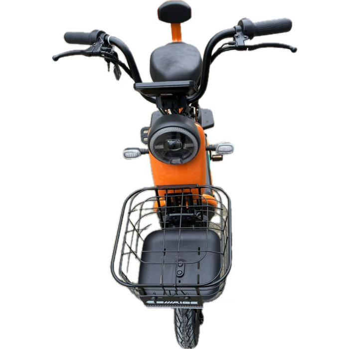 Scuter Electric KG, Saige, Fara Permis, Motor 500W, Baterie 48V20Ah, Autonomie 60km, 153x40x85 cm, Viteza Maxima 25km/h, Portocaliu [5]