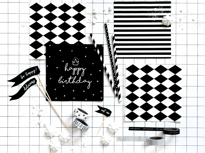 Set 20 servetele Happy Birthday, 33x33cm [3]