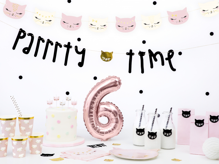 Set 6 Lumânări tort Pisici, mix, 2cm [3]