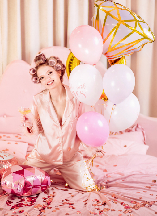 Set baloane de folie inel - she said yes [3]