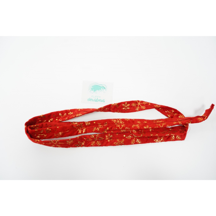 Set Costum de Mos Craciun, Flippy, rosu, pentru adulti, catifea, 5 piese [6]