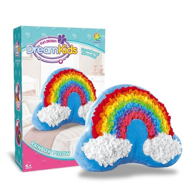 Set creatie perna pentru copii, Dream Kids, Curcubeu [3]
