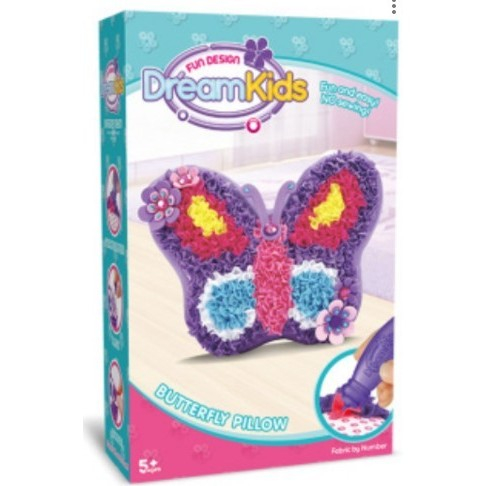 Set creatie perna pentru copii, Dream Kids, Fluture [4]