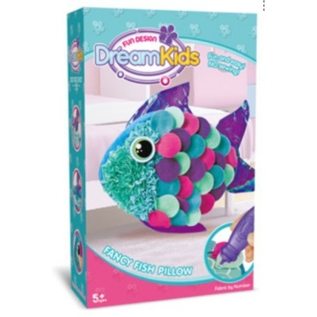 Set creatie perna pentru copii, Dream Kids, Peste [5]