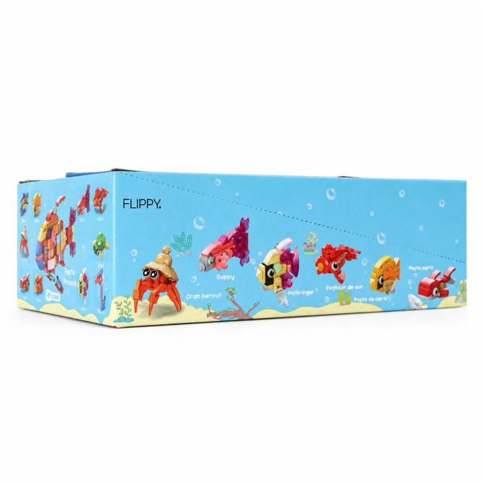 Set de Constructie, Flippy, Model Pesti 10 in 1, 305 Piese, 10 Modele, 6+, 12.7x4.6x8 cm, Multicolor [12]