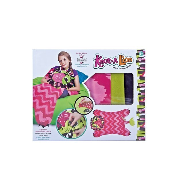 Set de creatie DIY, Flippy, patura de tricotat multicolor [1]