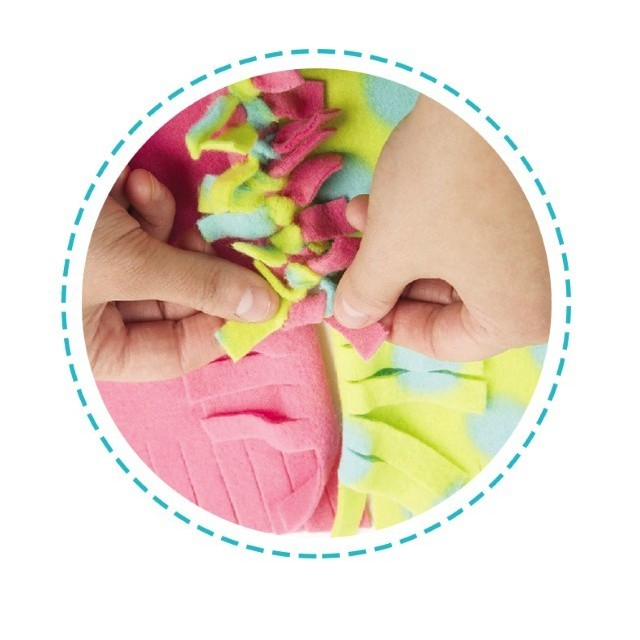 Set de creatie DIY Flippy, patura pentru tesut si tricotat, multicolor [5]