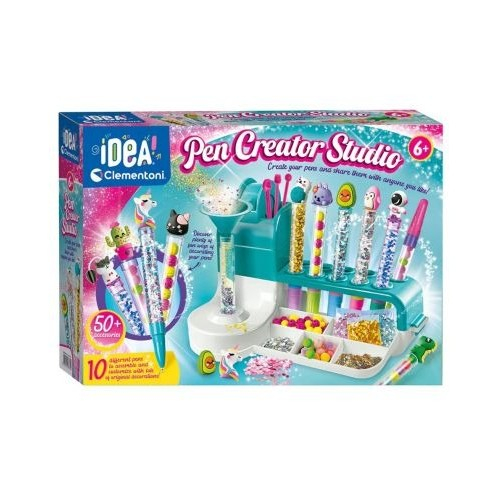 Set de Creatie, Flippy, Stiloul Magic, +6 Ani, peste 50 de Accesorii, Laborator de Creatie Pixuri, 34 x 31 x 8 cm, Multicolor [3]