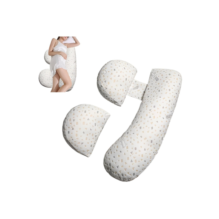 Set Perna pentru Gravide, Flippy, Husa Detasabila, Utilizare in Forma H si U, Reglabila, Latime Ajustabila, Proactive, Gri [5]