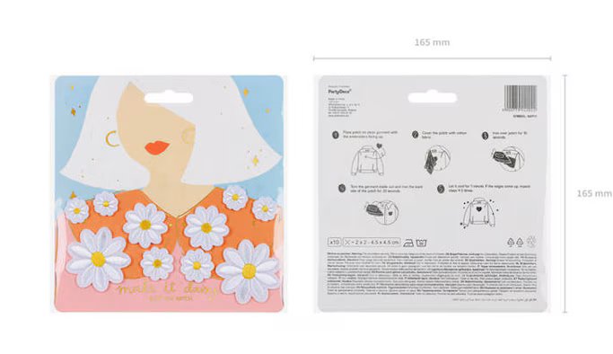 Stickere transfer termic, PartyDeco, Margarete, 10 bu [2]