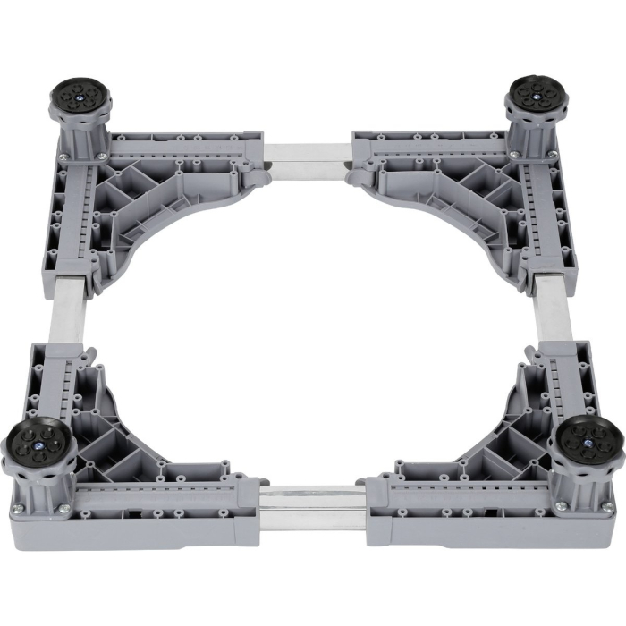 Suport Universal Reglabil, Flippy, pentru Frigider, Masina de Spalat, Uscator, Ajustabil, 4 Picioare, Antiderapant, Gri [4]